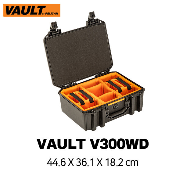 한국 공식 펠리칸 스토어 #,펠리칸 V300 WD 볼트 케이스(V300 Vault Equipment Case)