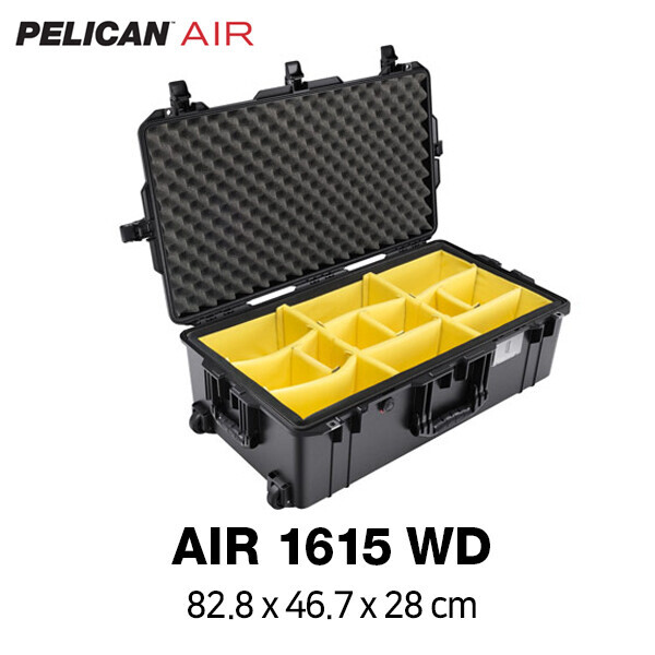 한국 공식 펠리칸 스토어 #,펠리칸에어 1615WD 하드케이스 (With Divider) PELICAN AIR
