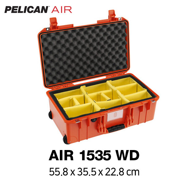 한국 공식 펠리칸 스토어 #,펠리칸에어 1535WD 하드케이스 (With Divider) PELICAN AIR