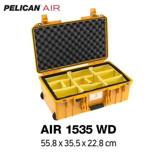 한국 공식 펠리칸 스토어 #,펠리칸에어 1535WD 하드케이스 (With Divider) PELICAN AIR