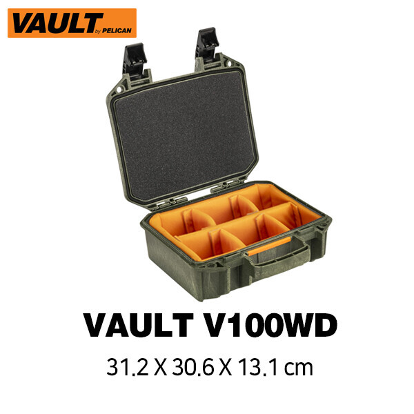 한국 공식 펠리칸 스토어 #,펠리칸 V100 WD 볼트 케이스(V100 Vault Equipment Case)